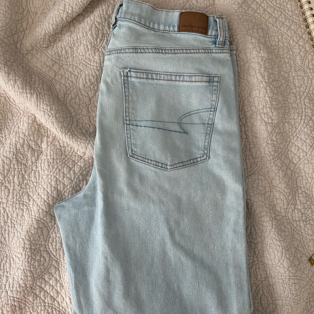 American Eagle Outfitters Light Blue Straight Women's Jeans